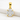 Colgante en oro amarillo con diamantes en talla princesa y marquise